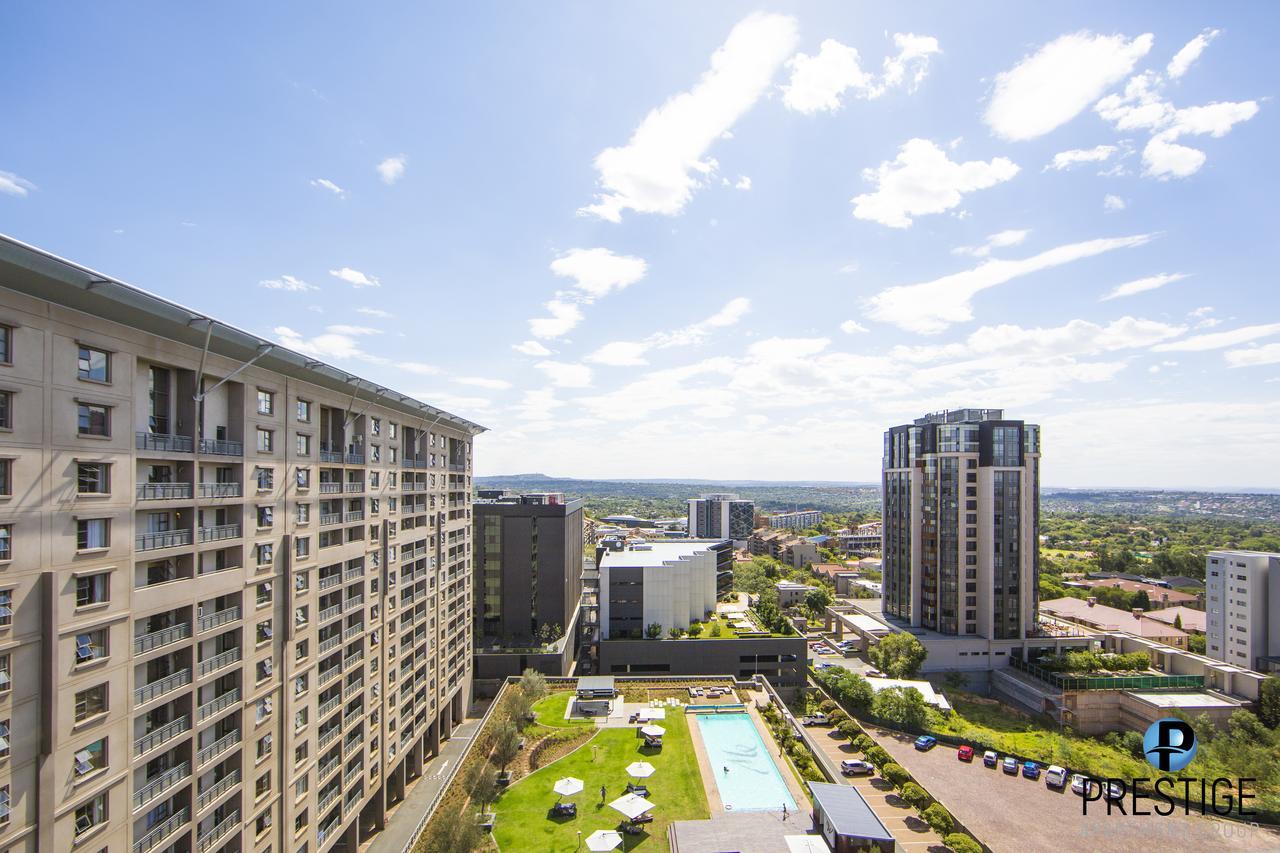 เพรสทีจ อพาร์ตเมนต์ แซนด์ตัน แอท เวสต์พอยต์ Apartment โจฮันเนสเบิร์ก ภายนอก รูปภาพ